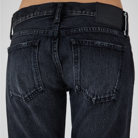 Moussy Vintage Vellflower Tapered Black wash Jean Size 27 New without tags - Picture 6 of 7